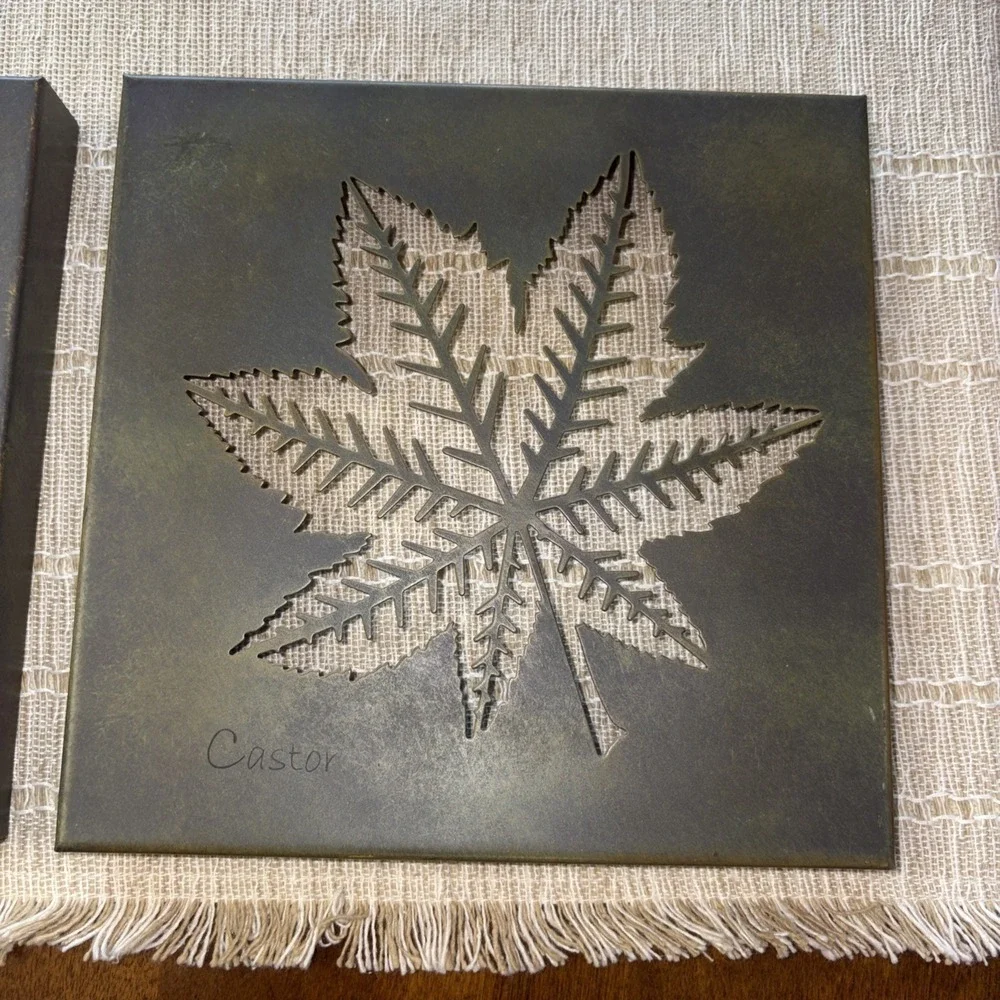 3 Vtg 2004 Michael Alan Designs Wall‎ Mount Decor Boxed Botanicals 8